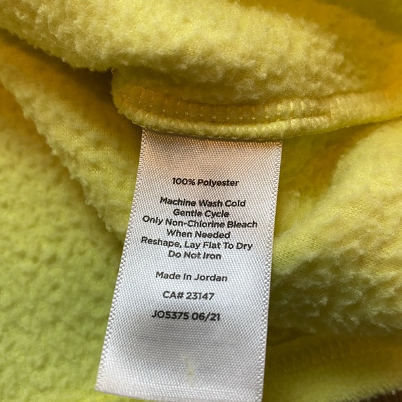 Talbots Spring Green Fleece Sweater Size Medium - Picture 4 of 6